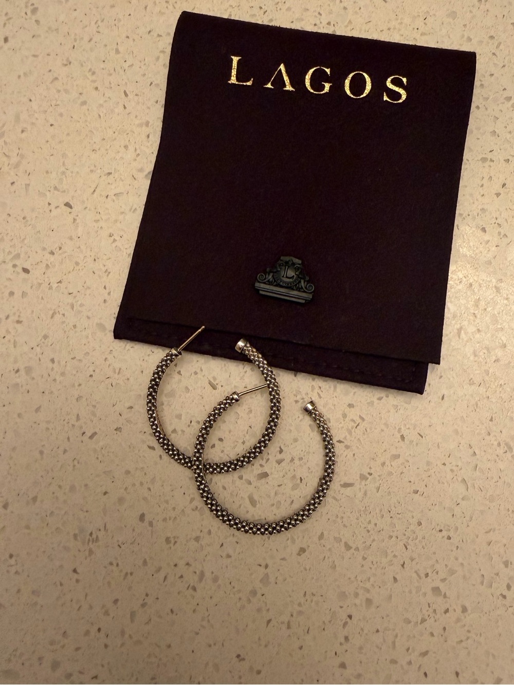 LAGOS Women’s Sterling Hoop Earrings in Silver